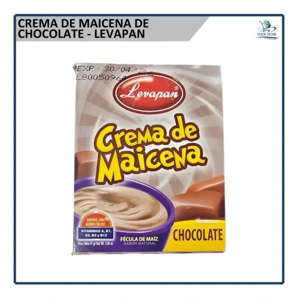 Crema de Maicena de Chocolate - Levapan (47g)