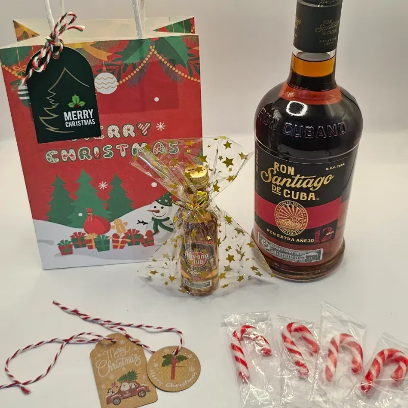 RON SANTIAGO EXTRA AÑEJO 12 AÑOS