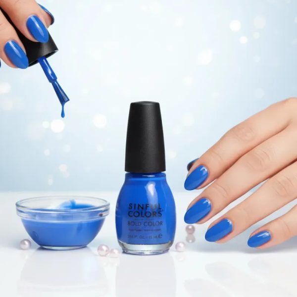 Pintura natural azul