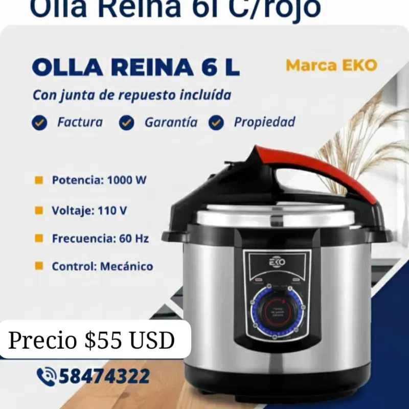 Olla reina EKO 6 litros