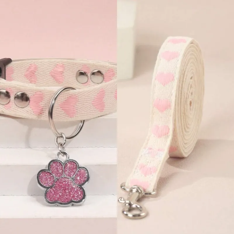 Collar con Adorno y correa