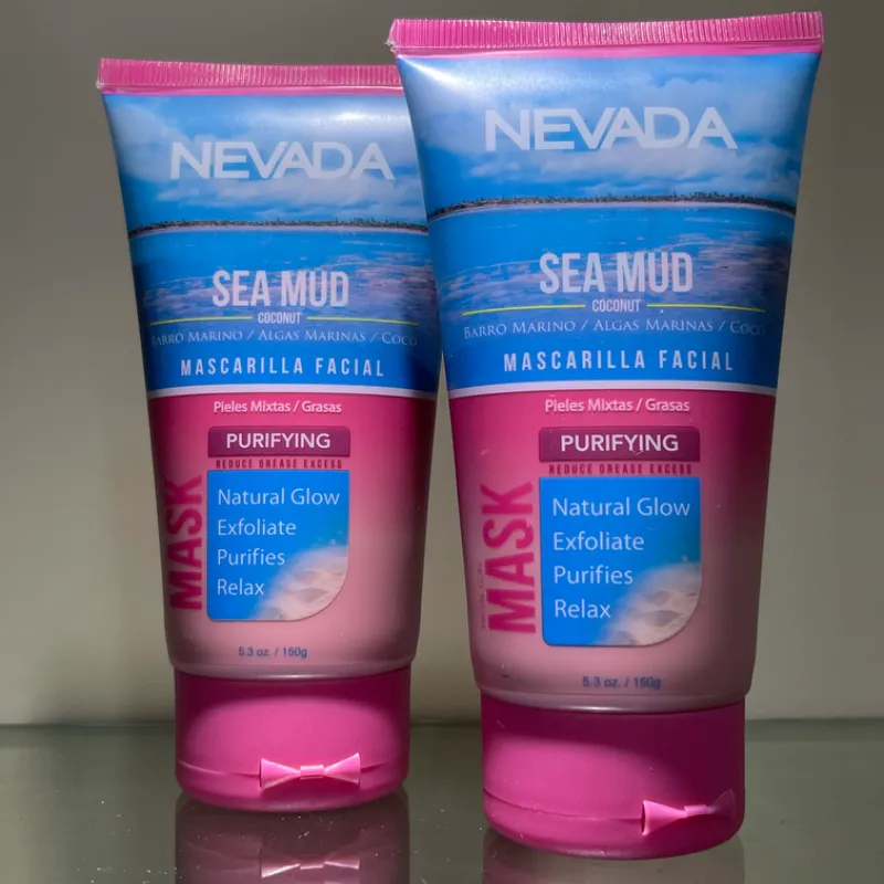 Mascarilla facial Barro Marino/ Algas marinas/ Coco