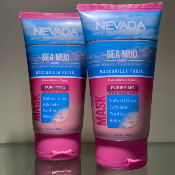 Mascarilla facial Barro Marino/ Algas marinas/ Coco
