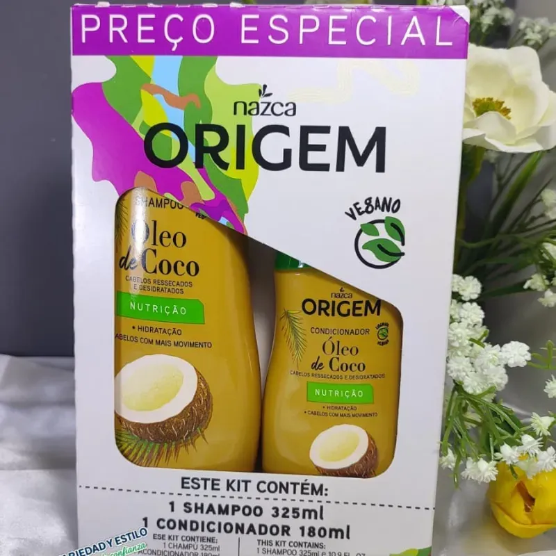 Conjunto de shampoo y acondicionador