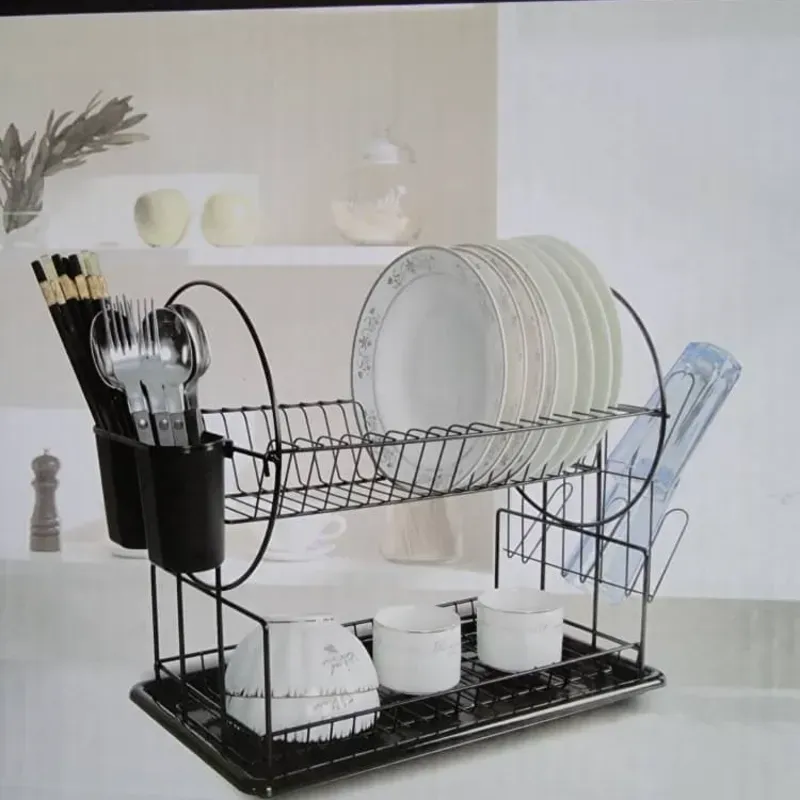 Platero metálico negro