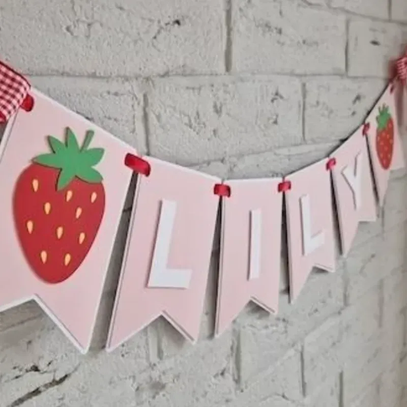 Banderines personalizados con nombre*