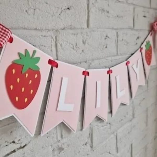 Banderines personalizados con nombre*