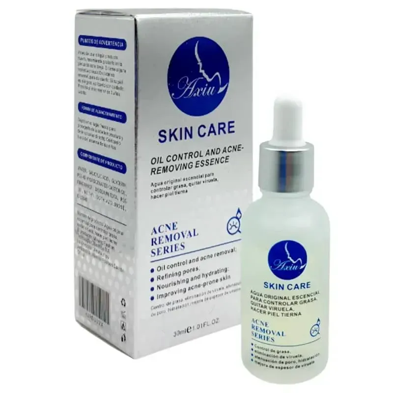 SÉRUM DE ESENCIA HIDRATANTE AXIU PARA EL CUIDADO Y TRATAMIENTO DEL ACNÉ