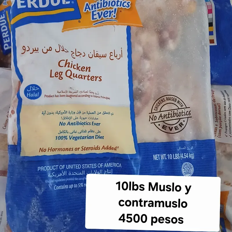 Muslo y contramuslo de pollo