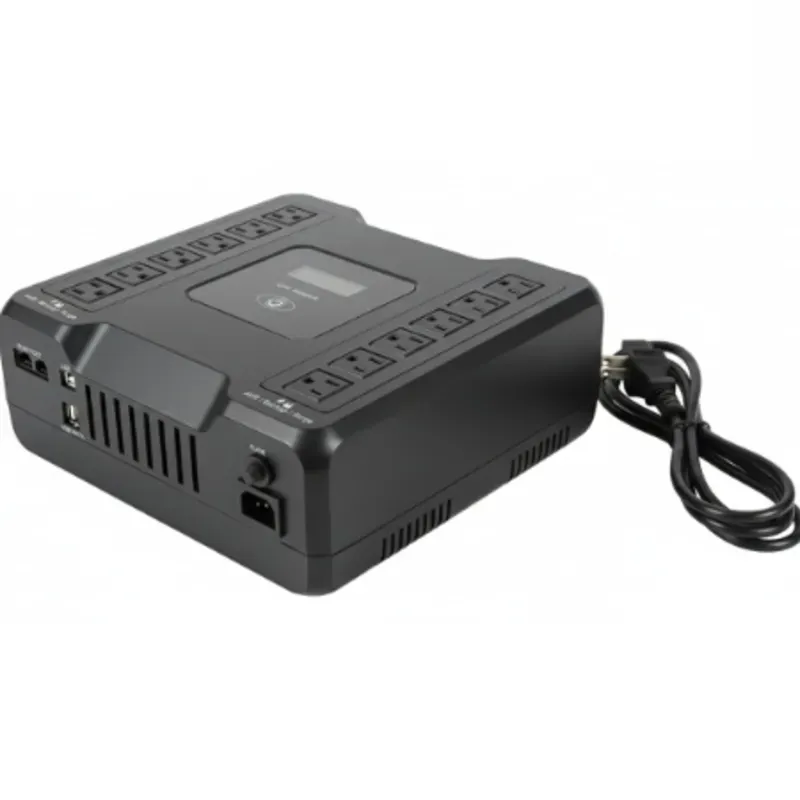 BACKUP/UPS DE PC CON 12 TOMAS 1000VA 600W