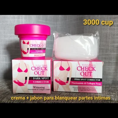 Kit aclarador partes intimas