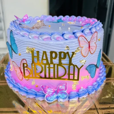 Pastel Degradado de Colores 