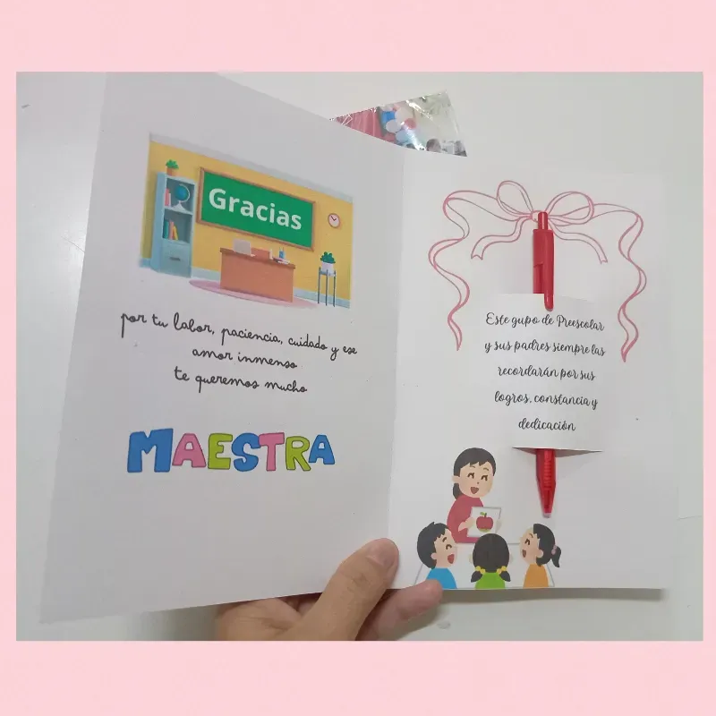 Tarjeta para Maestros