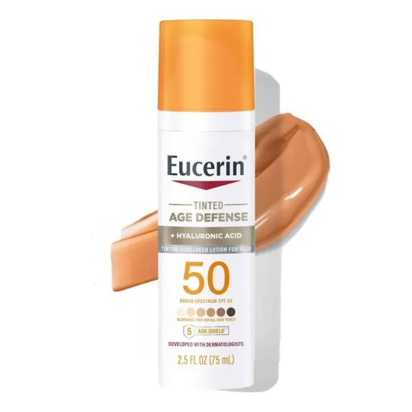 Eucerin con color spf 50 (facial) 2.5 oz