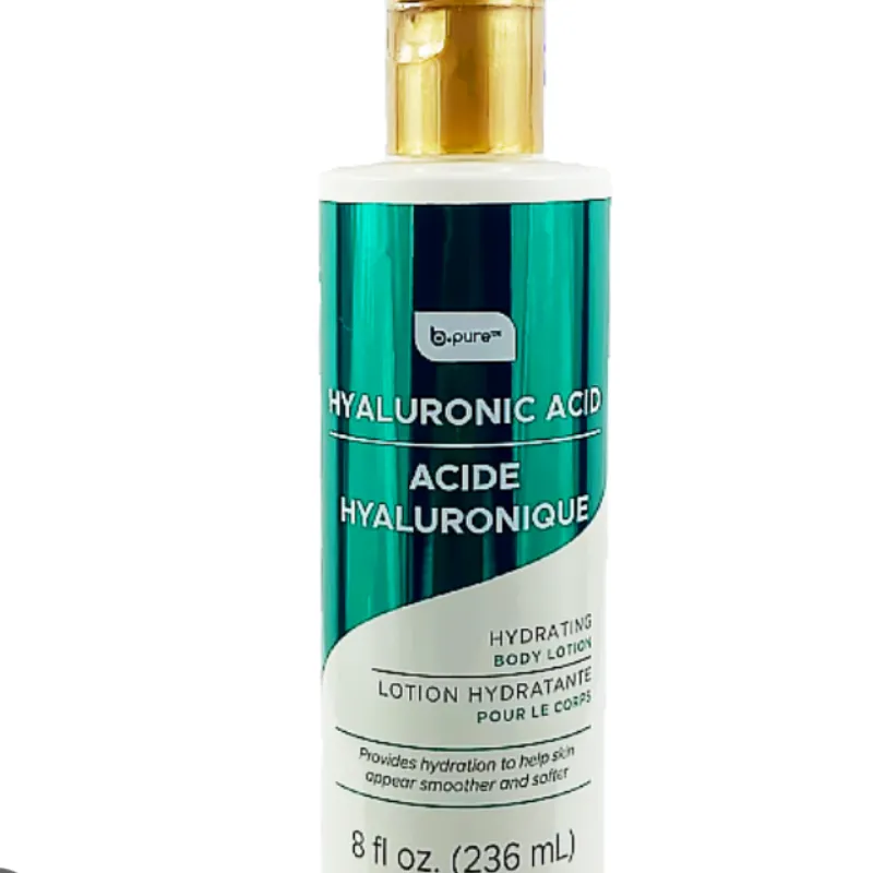 Crema corporal con Ácido Hialurónico.