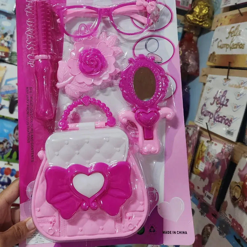 Juego de Cartera Plastica con accesorios