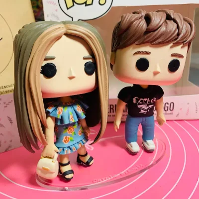 Pareja funko personalizada Simple
