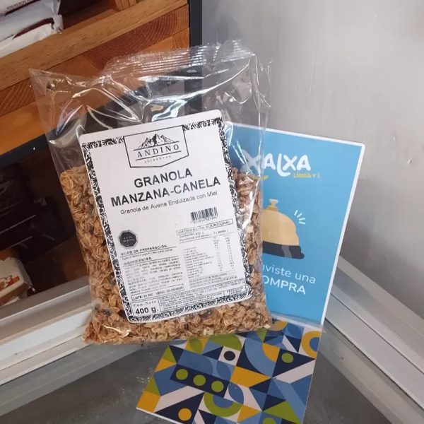 Granola Manzana-Canela
