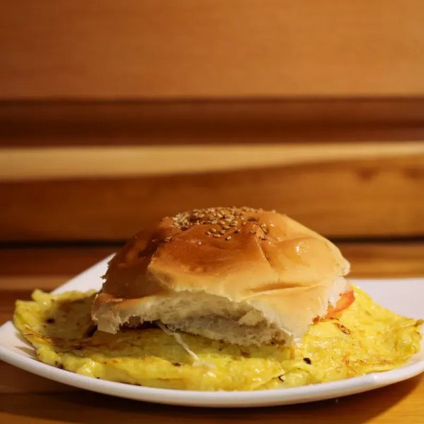 Pan con tortilla