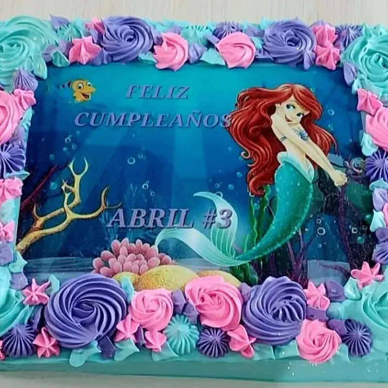 Cake de bandeja comestible