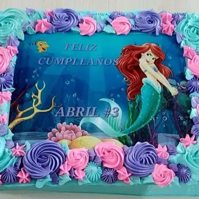 Cake de bandeja comestible