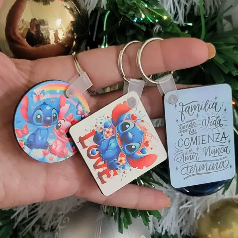 Llaveros MDF Pequeños