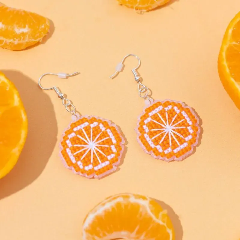 Aretes Naranja