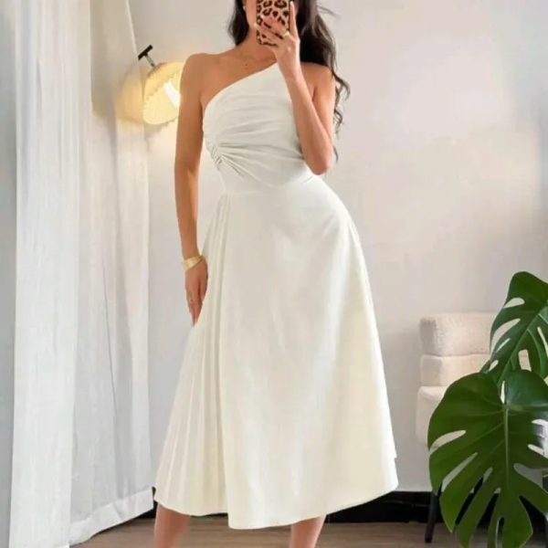 Vestido beige