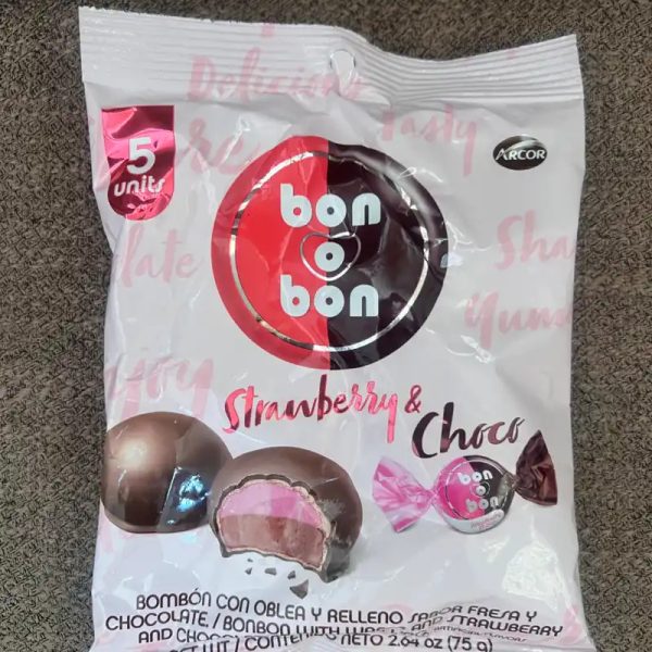 Bombones de fresa