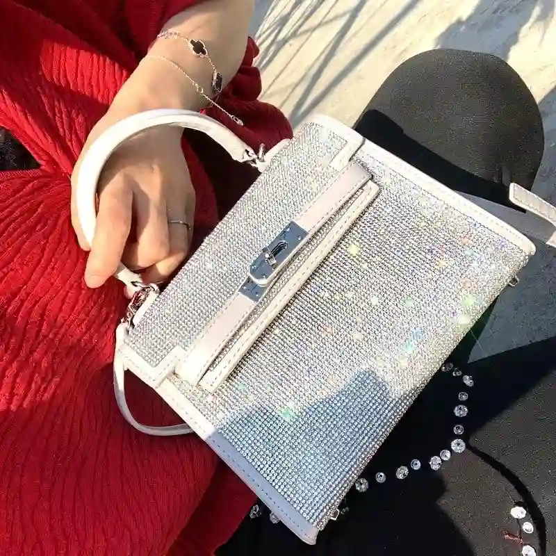 Bolso Hermès Kelly (Pedrería)