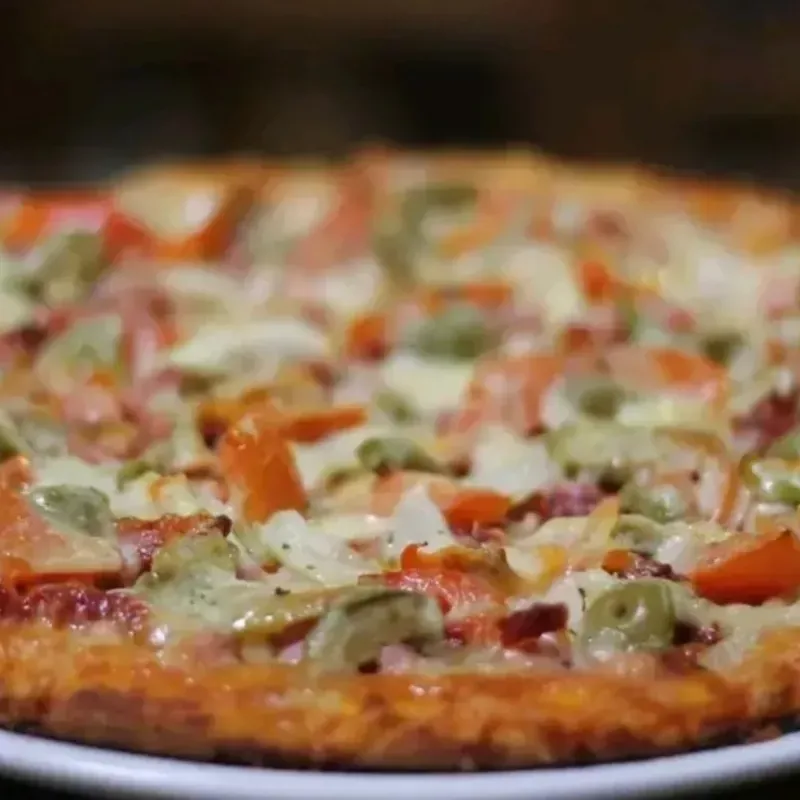 Pizza vegetales (gouda)