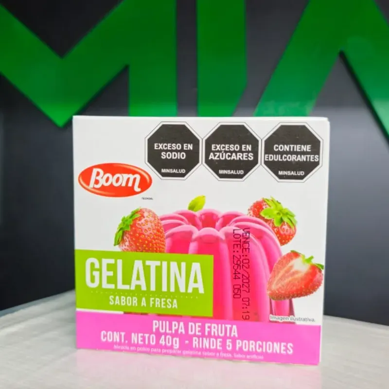 Gelatina de Fresa 40g