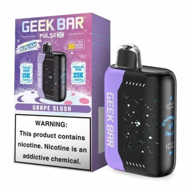 GEEK BAR PULSE X — Grape Slush