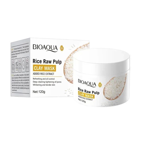 Mascarilla de arcilla de arroz