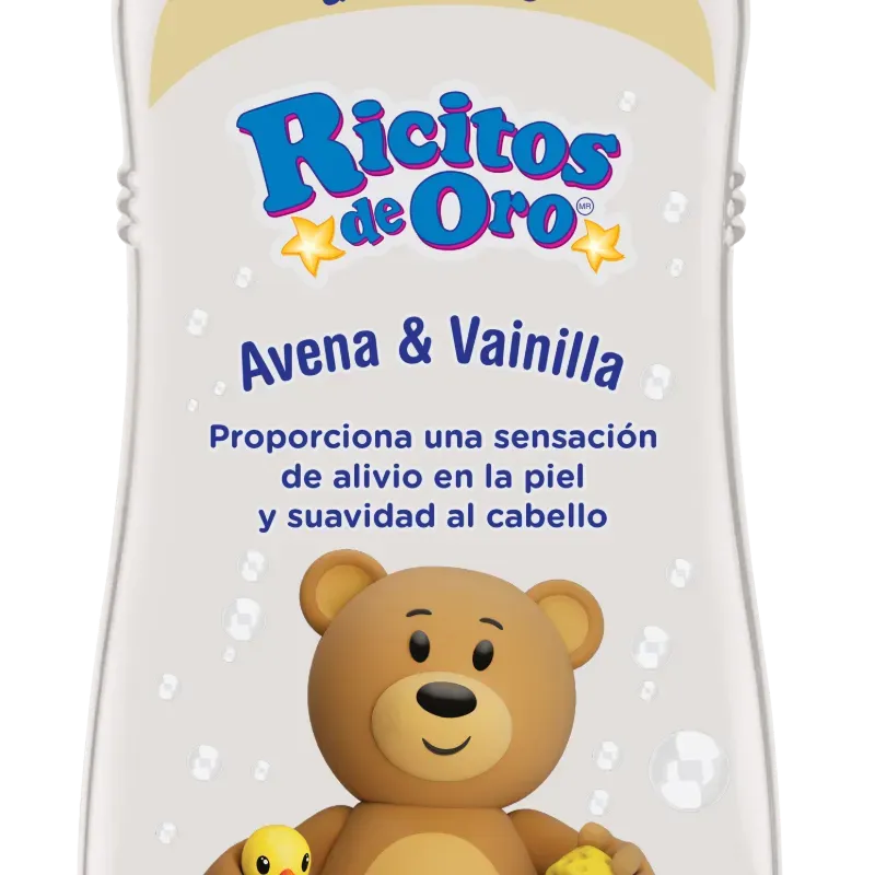 RO Jabón Liquido y Shampoo 2 en 1 Avena y Vainilla 400mL