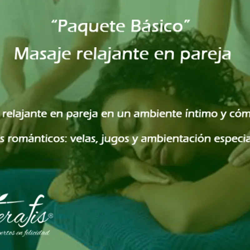 Masaje en Pareja Paquete Básico
