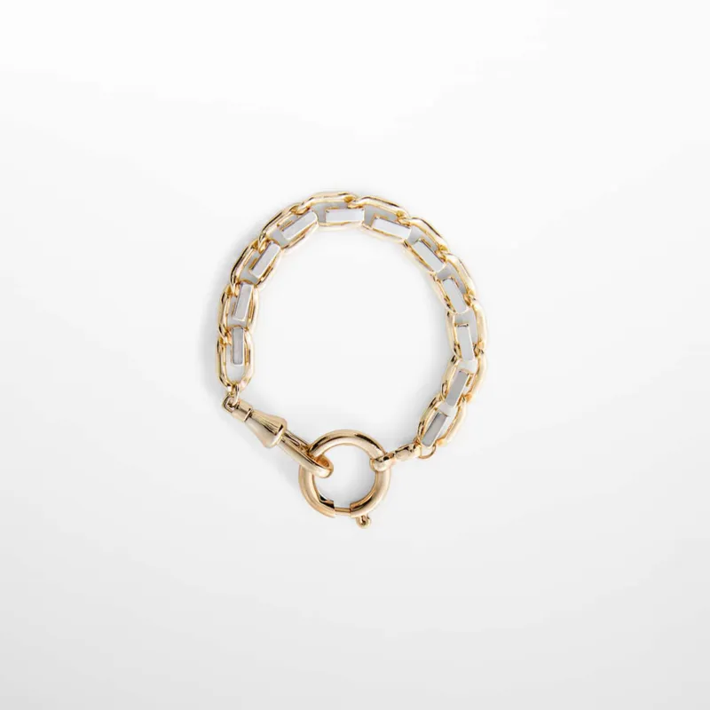 Pulsera Eslabones Combinados