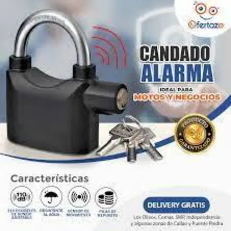 Candados con Alarma