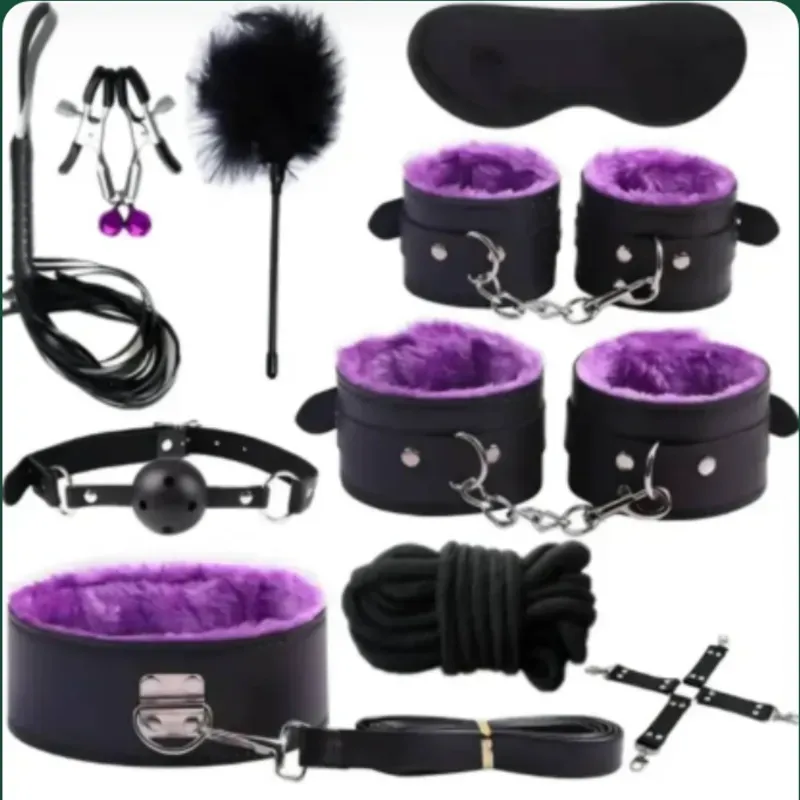Kit bdsm morado