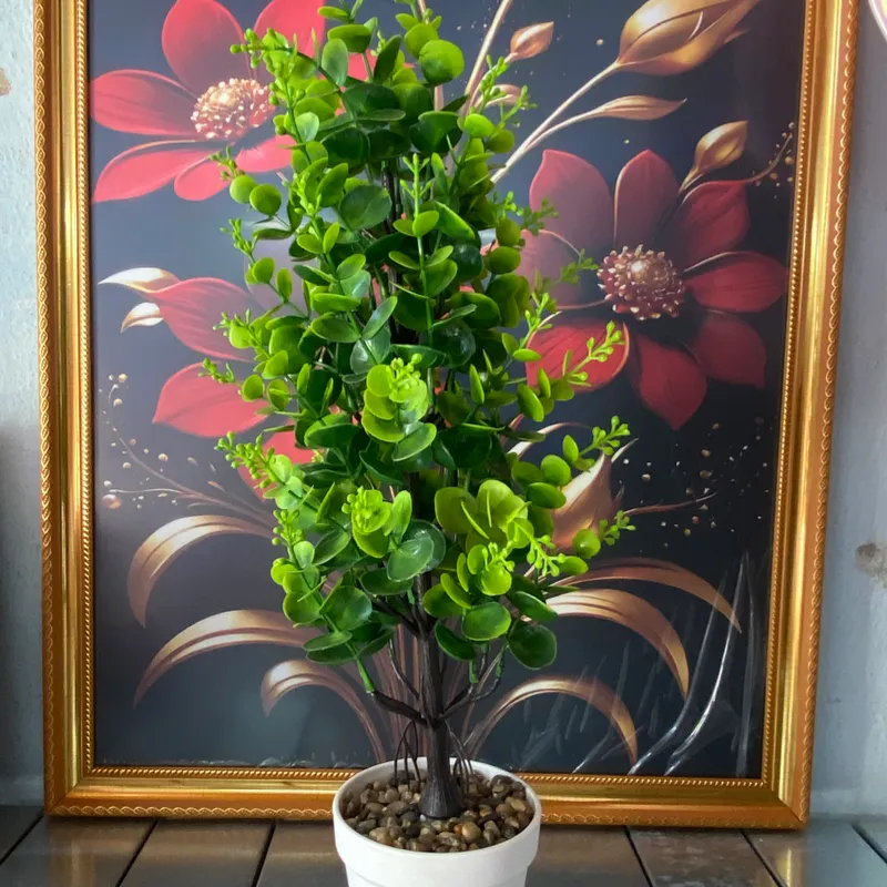 Planta con Maceta Artificial