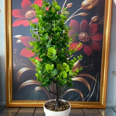 Planta con Maceta Artificial