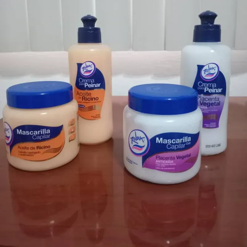 Mascarilla Capilar + Crema de peinar Rolda