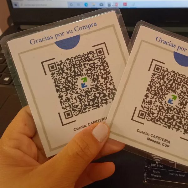 QR Plasticado
