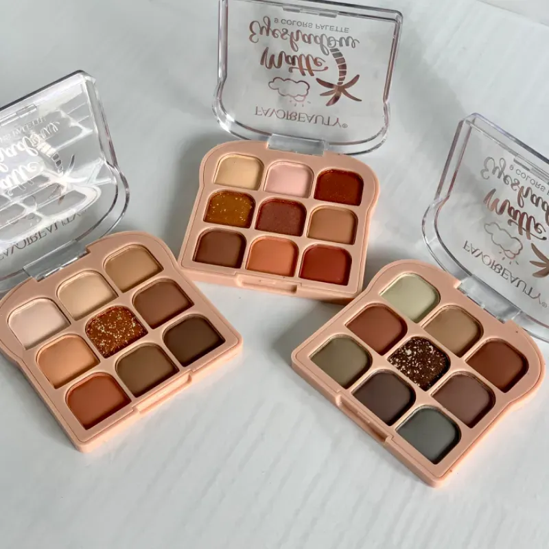 Paleta de sombras de ojos