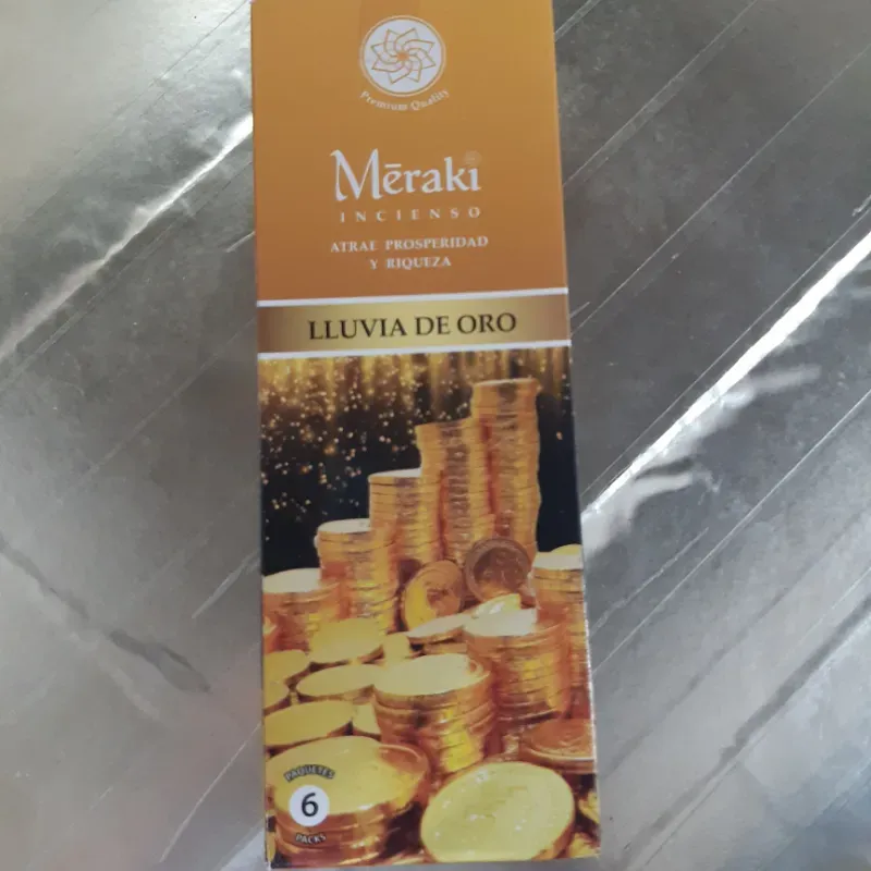 INCIENSO LLUVIA DE ORO 20 UNIDADES