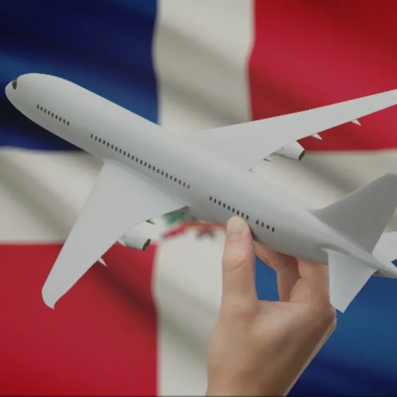 PAQUETE A DOMINICANA DE VISA Y BOLETO, TURISMO DE COMPRA