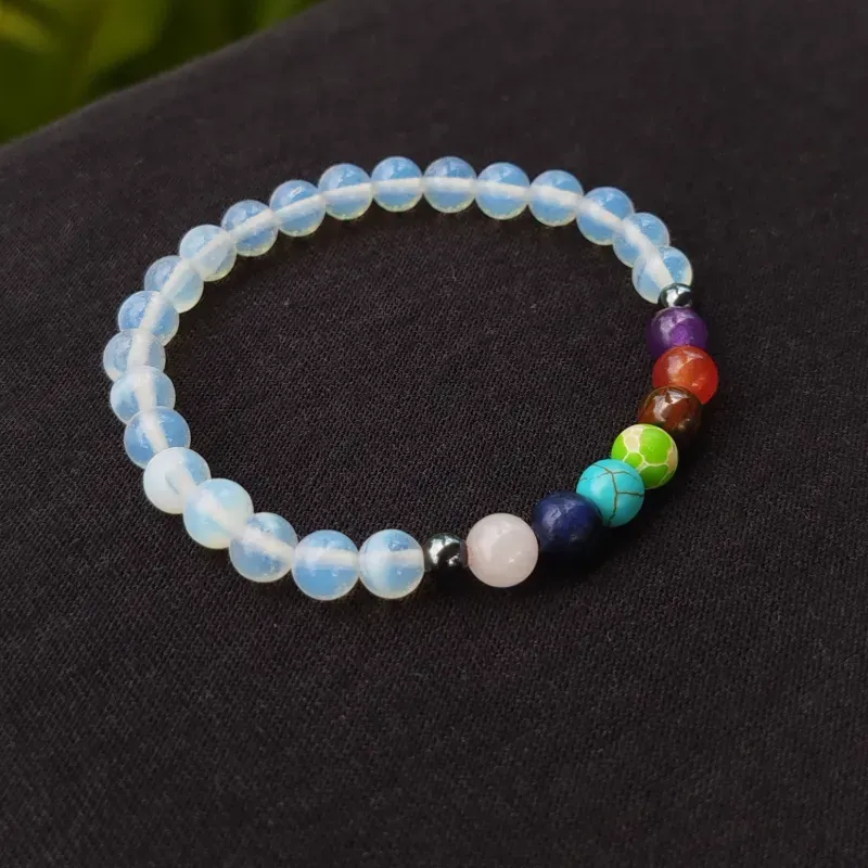 Pulsera 7 Chakras Lunar