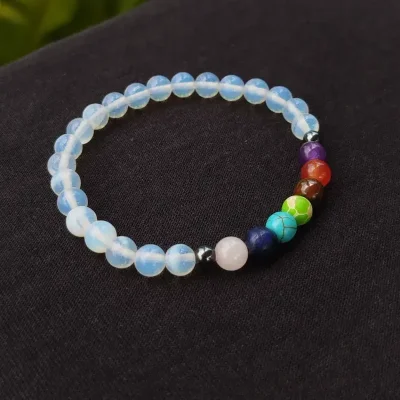 Pulsera 7 Chakras Lunar