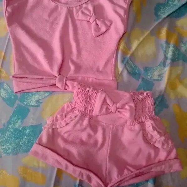 Juego de chort y blusa cajita