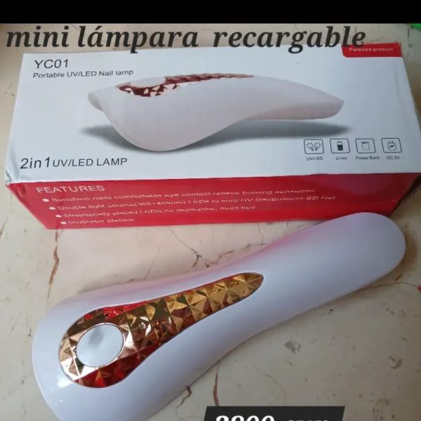 MINIS LÁMPARAS DE GEL  RECARGABLES